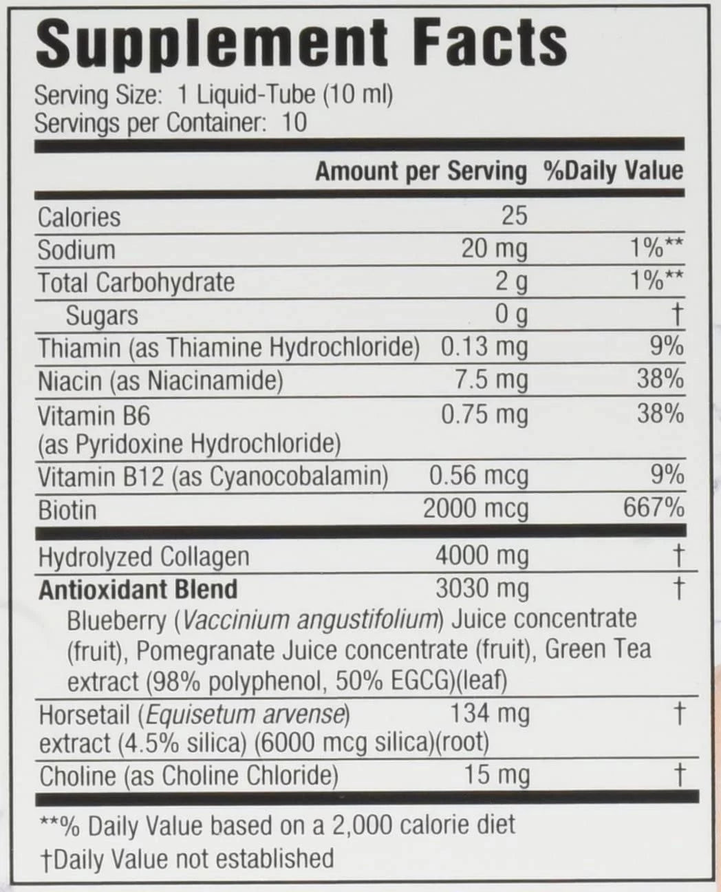 Liquid Collagen Strawberry & Kiwi 10 ea (Pack of 6) F908087