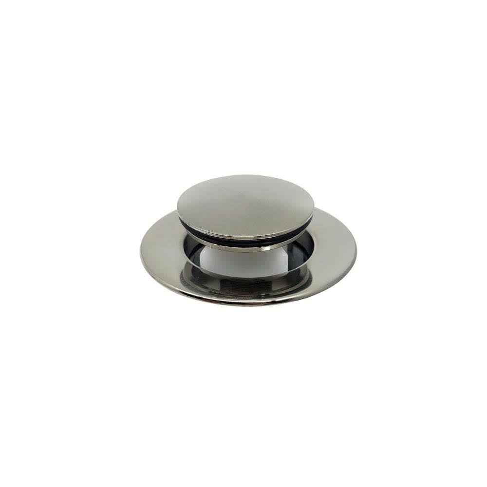 Single Hole Single-Handle Bathroom Faucet with Drain Assembly in Satin Nickel Z83541