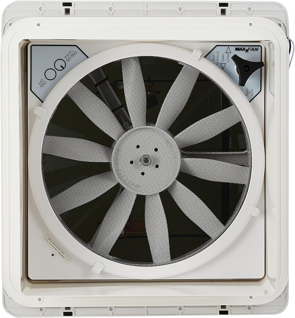 Smoke Roof Top Fan with Mounting Tabs F78414