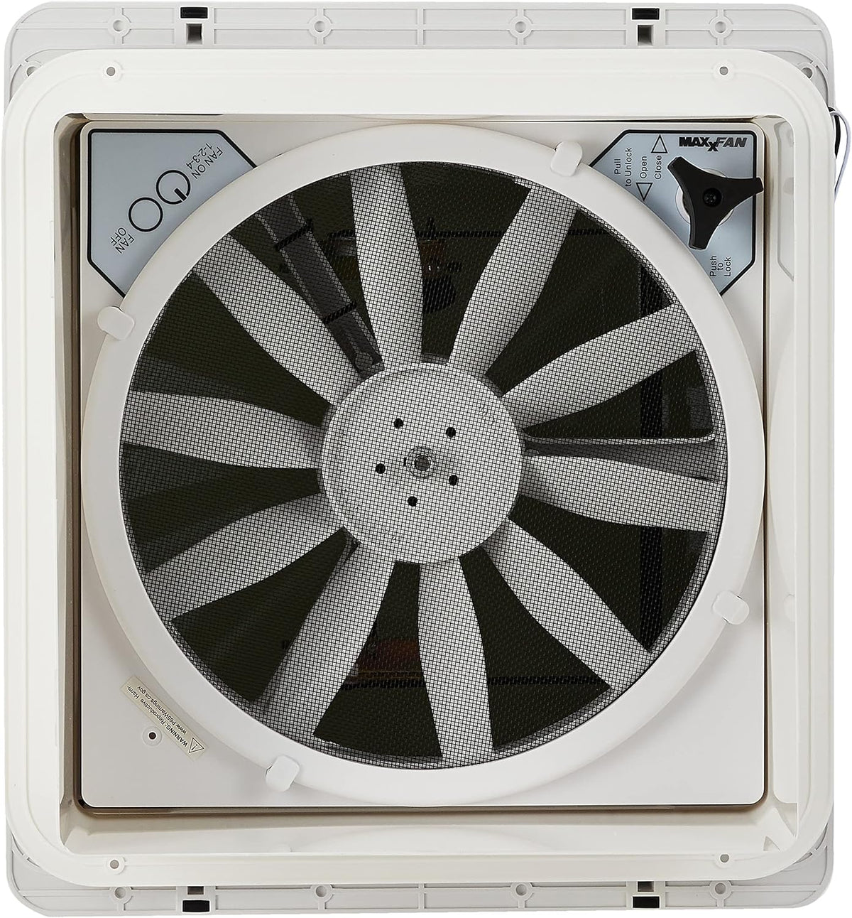 Smoke Roof Top Fan with Mounting Tabs F78414