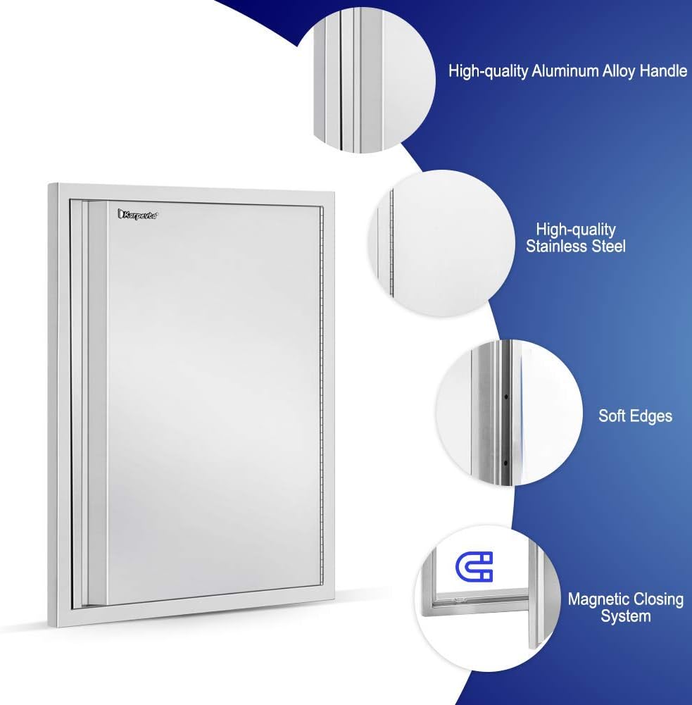 18 W x 21 H Stainless Steel Single Access Door G175408