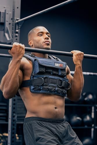 Weighted Vest 20lbs - 60lbs Solid Iron Weights Machine Washable M581