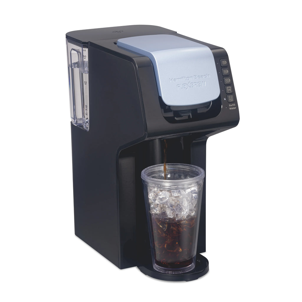 Black Single-Serve Coffee Maker with 50 oz. Water Reservoir O454