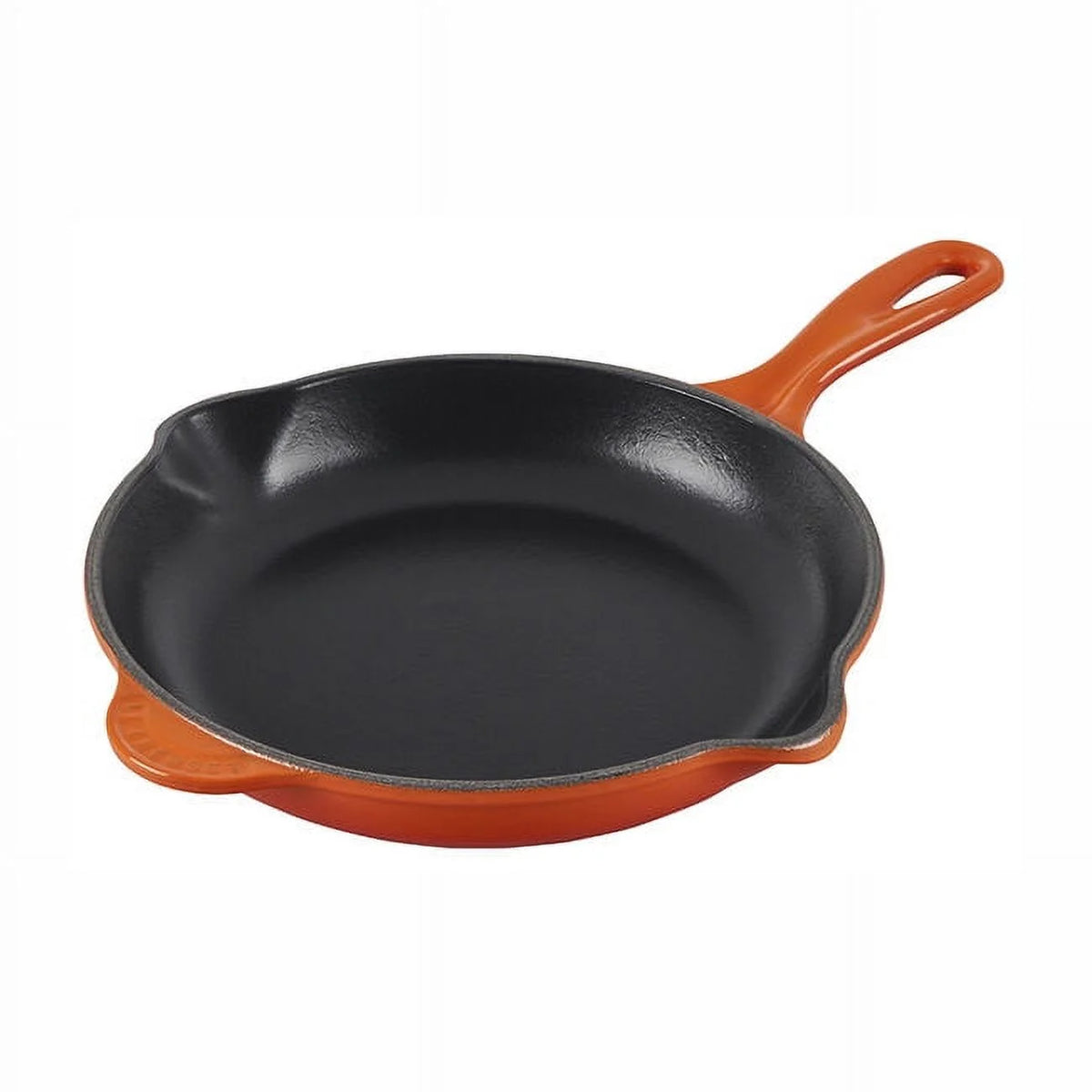Enameled Cast-Iron 10-1/4-Inch Skillet with Iron Handle C255727