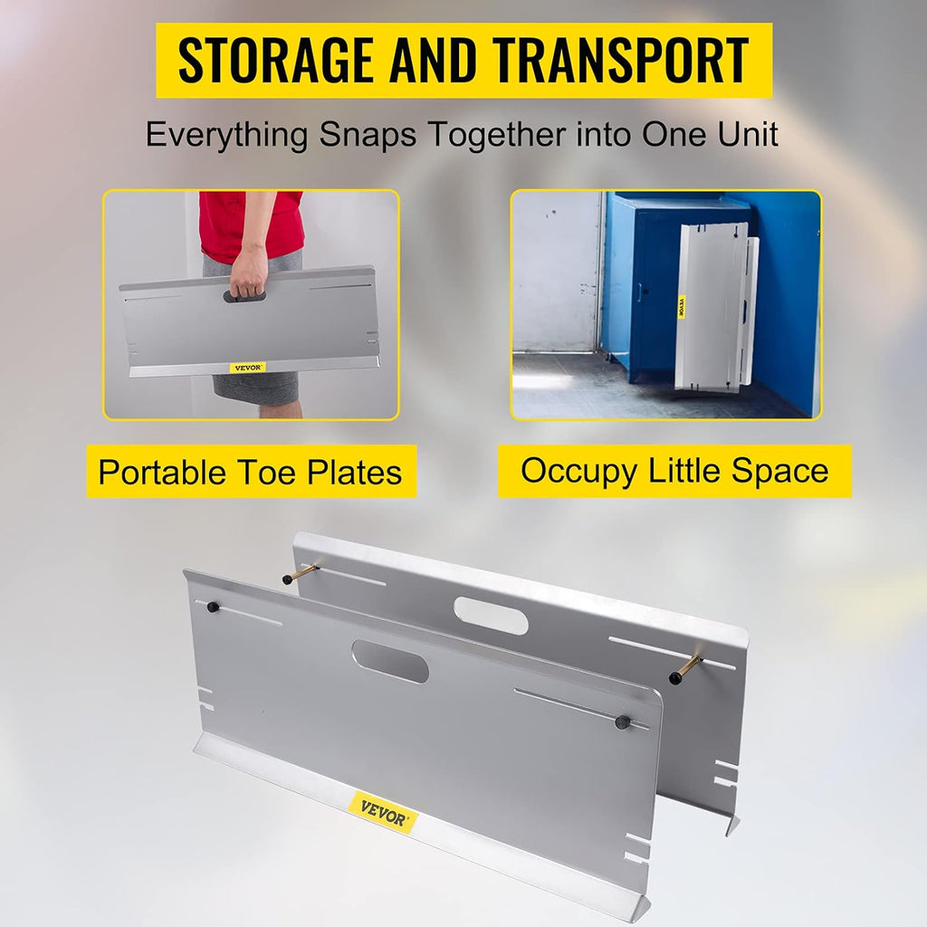 Wheel Alignment Tool with 4 Probes Toe Plates L32048