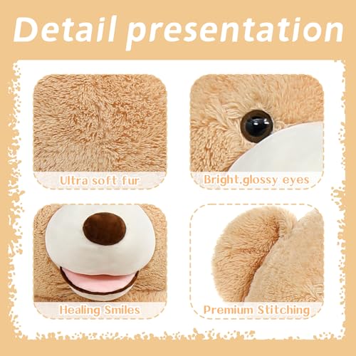 5 Feet Brown Teddy Bear Plush R28636