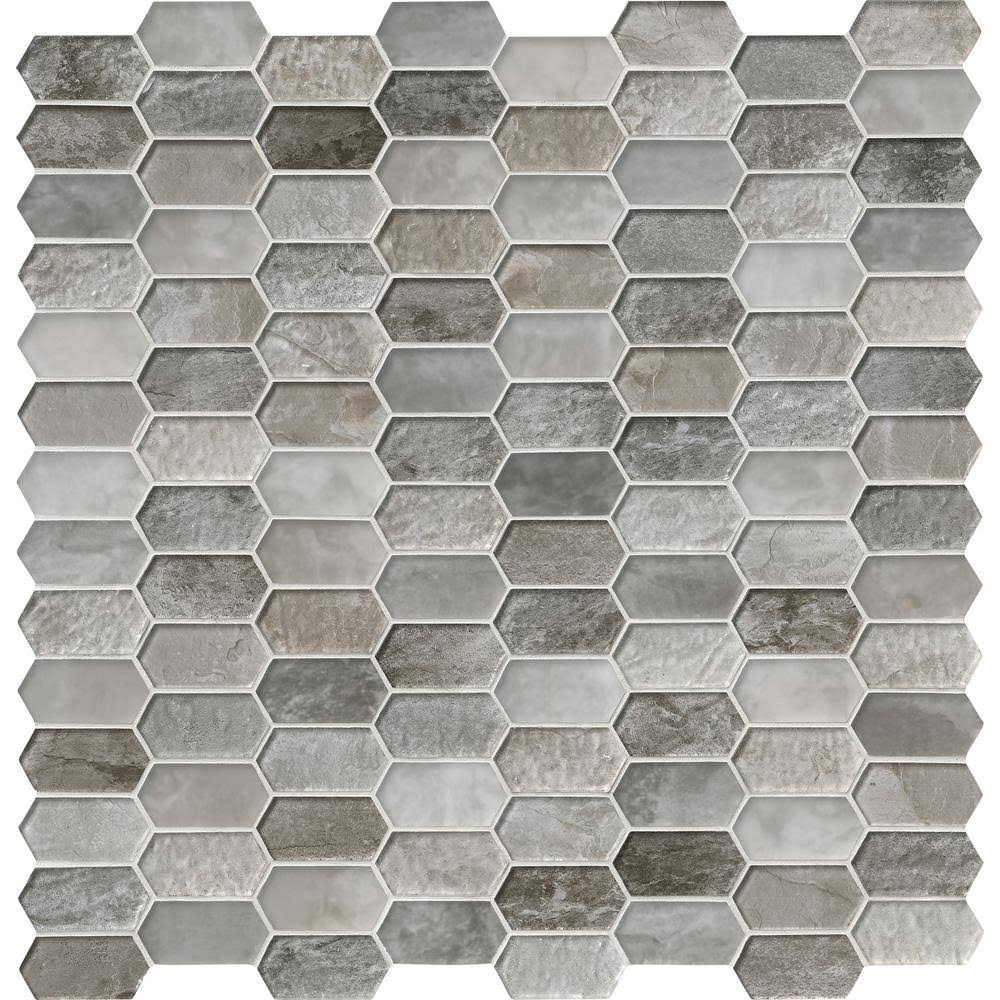 12 in. x 12 in. x 8mm Glass Mesh-Mounted Mosaic Tile (10 Sq. ft. / CASE) N402917