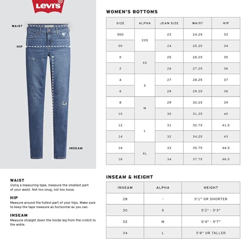 Women's Straight Jeans L8685