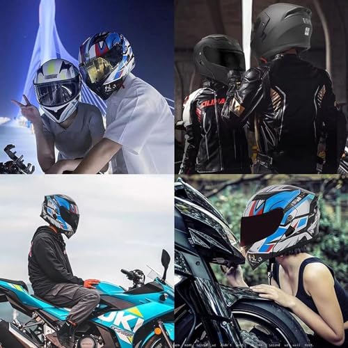DOT Approved Full Face Motorcycle Helmet L174