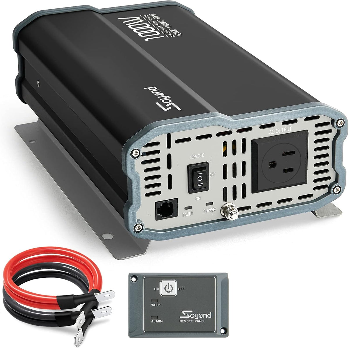 Pure Sine Wave 2000 Watt Power Inverter with Remote Controller L24626