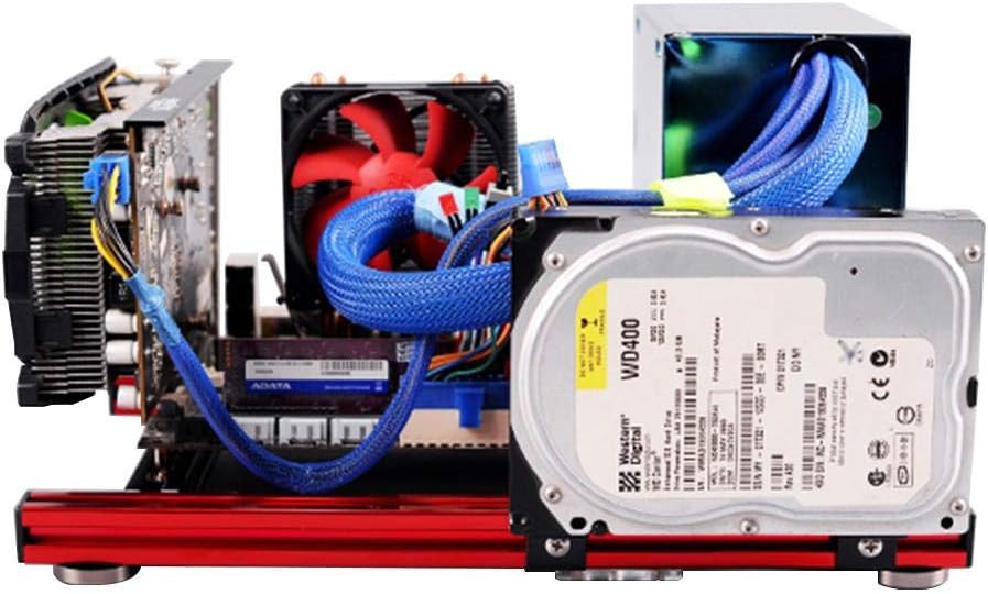 Mini ITX Open Air Frame Computer Case V15562