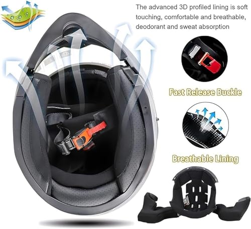 DOT Approved Full Face Motorcycle Helmet L174