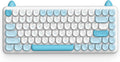 Wireless Mechanical Keyboard 84 Keys with White LED Backlit B168491