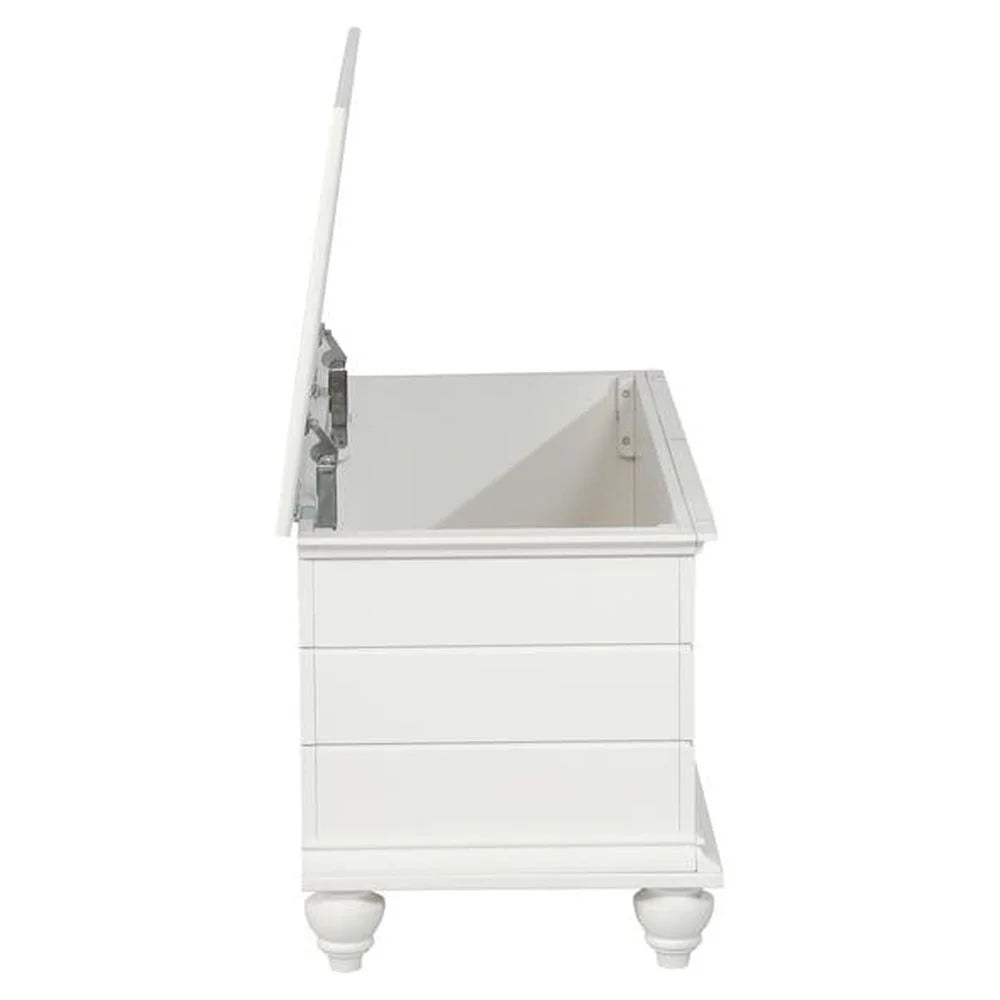 White Wood Cedar Chest V4945