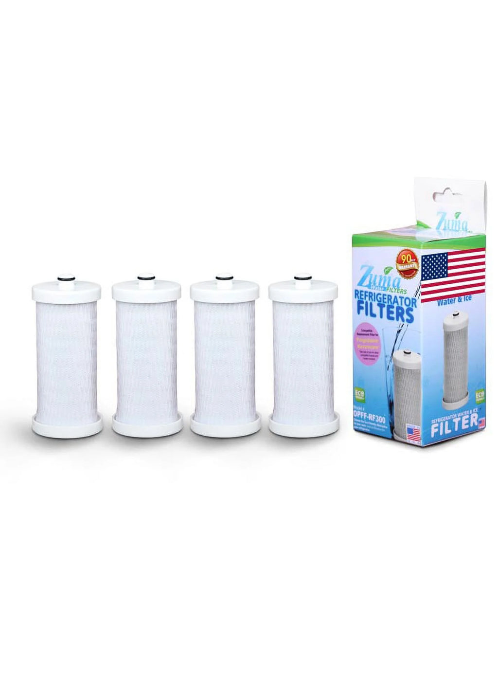 Water and Ice Filter, 4 Pack Z946