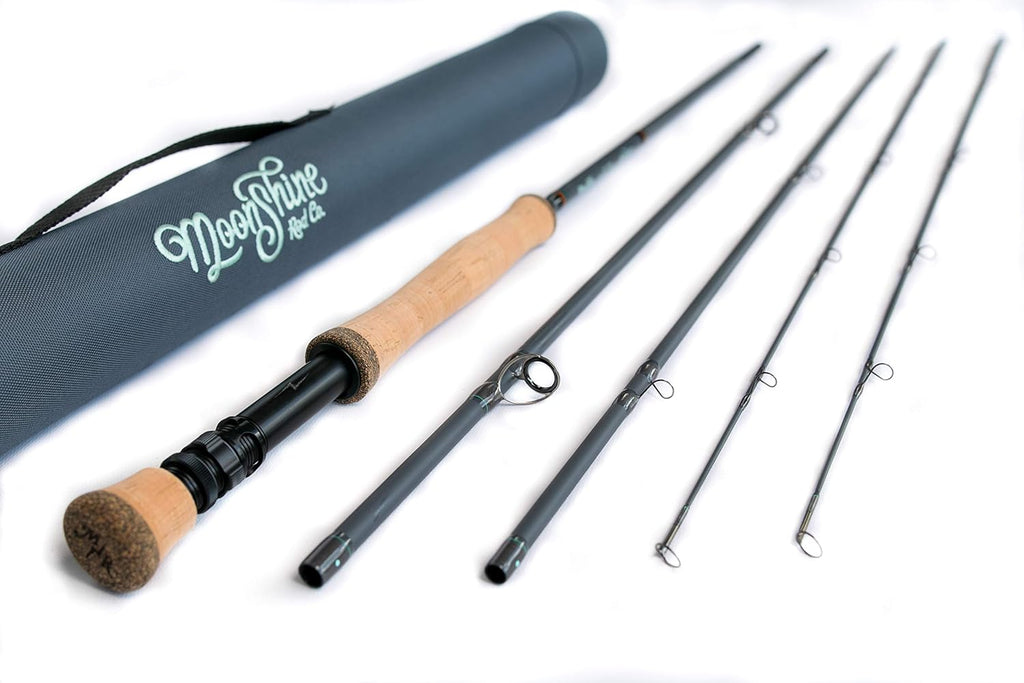 Saltwater Hybrid Fly Fishing Rod with Carrying Case and Extra Rod Tip Section A69198