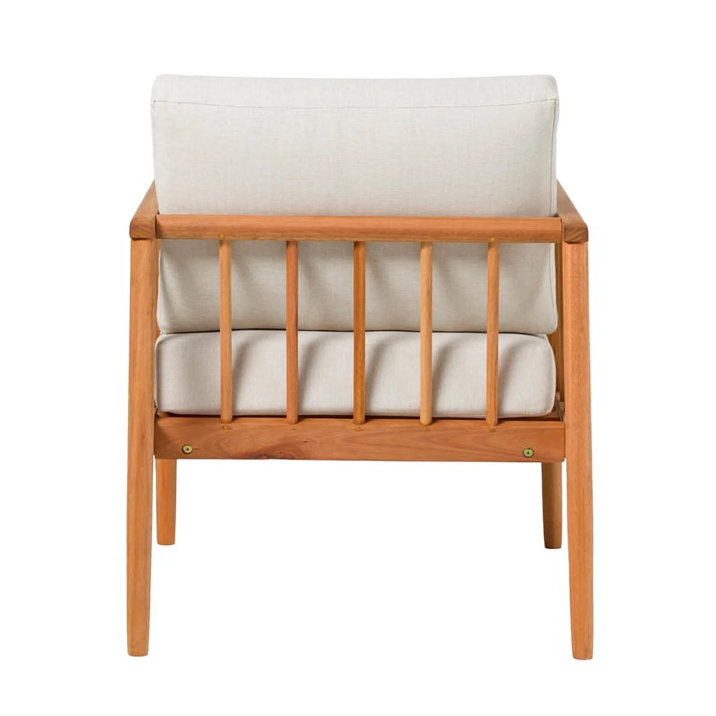 Solid Wood Spindle Lounge Chair O2917