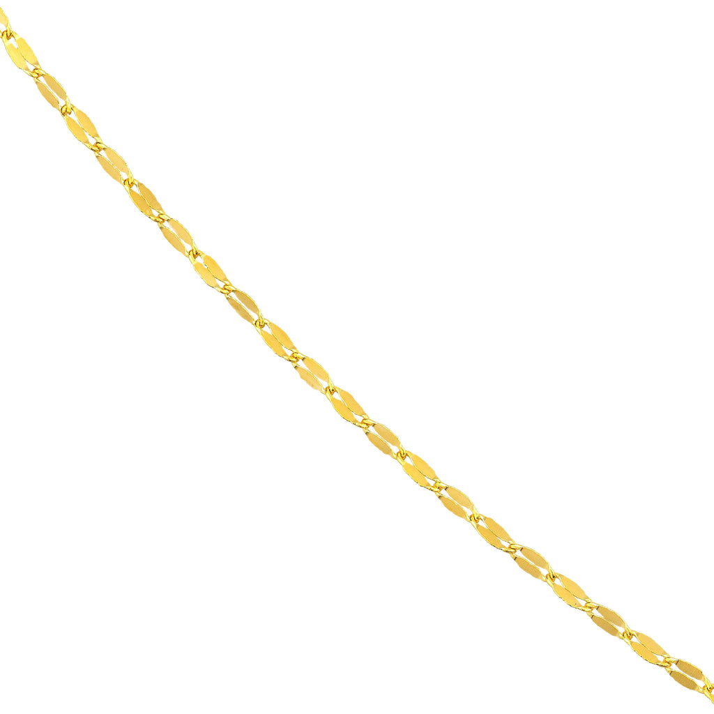 14K Yellow Gold 16" 1.45mm Chain Necklace R5565