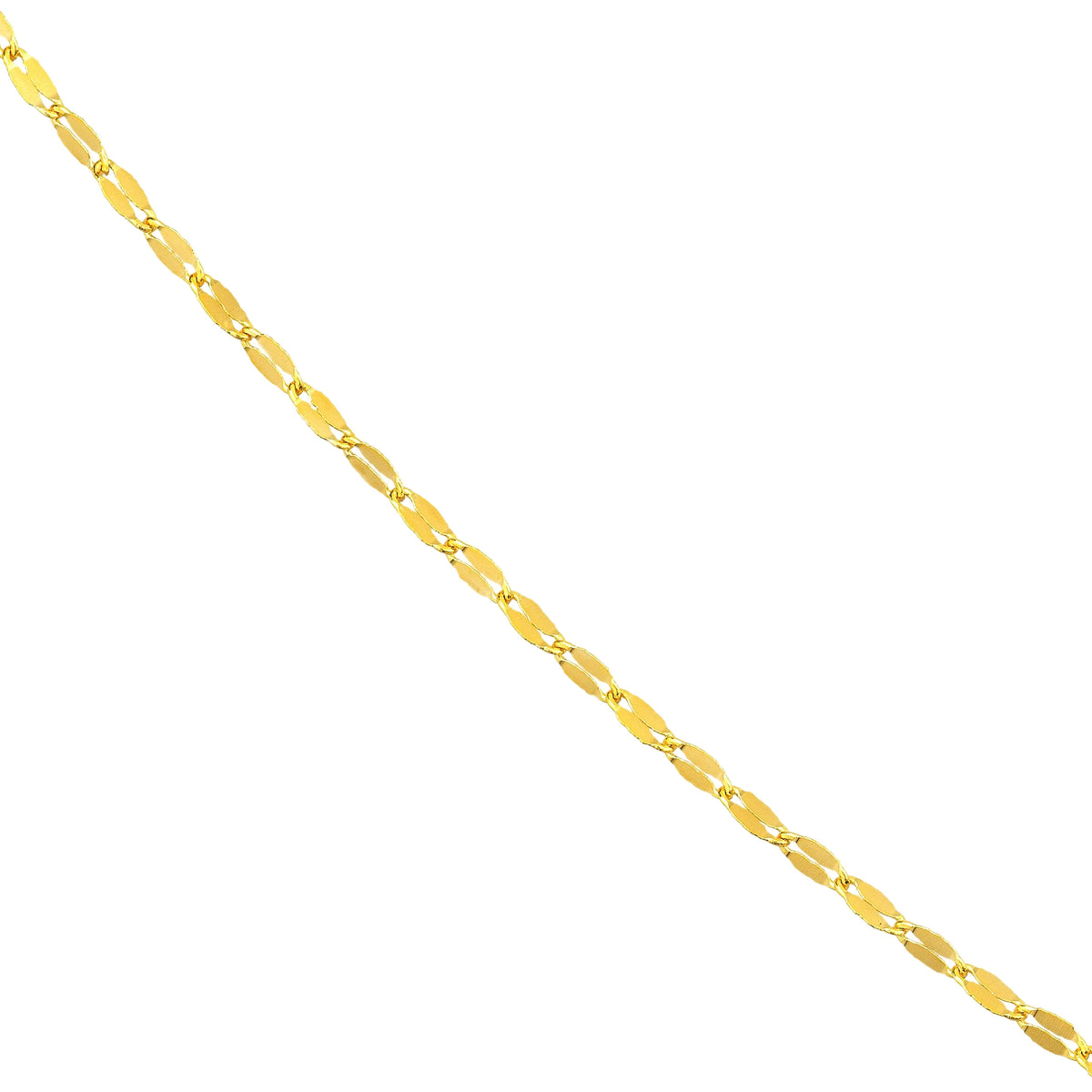 14K Yellow Gold 16" 1.45mm Chain Necklace R5565