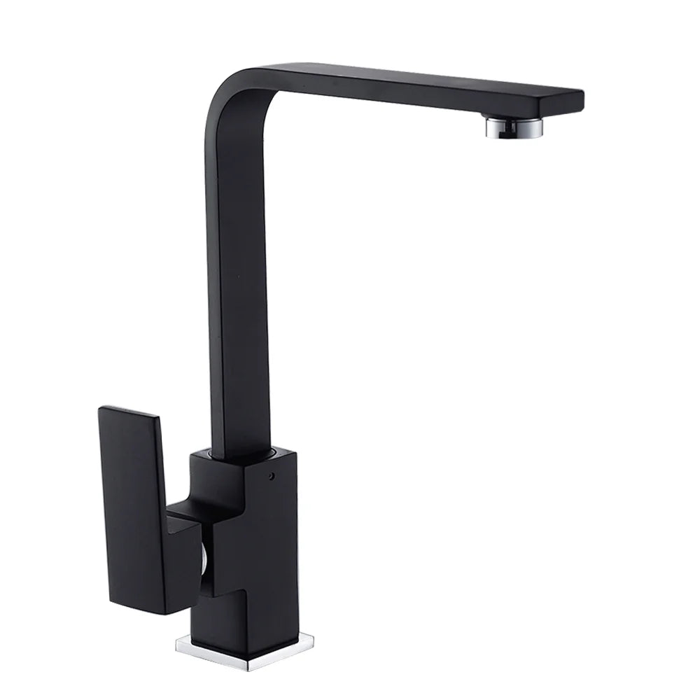 Black Chrome Kitchen Mixer Tap M39587