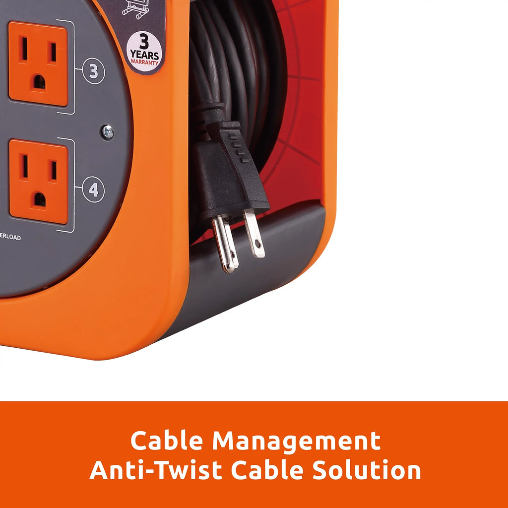 25 ft. Extension Cord with 4 Power Outlets B7716