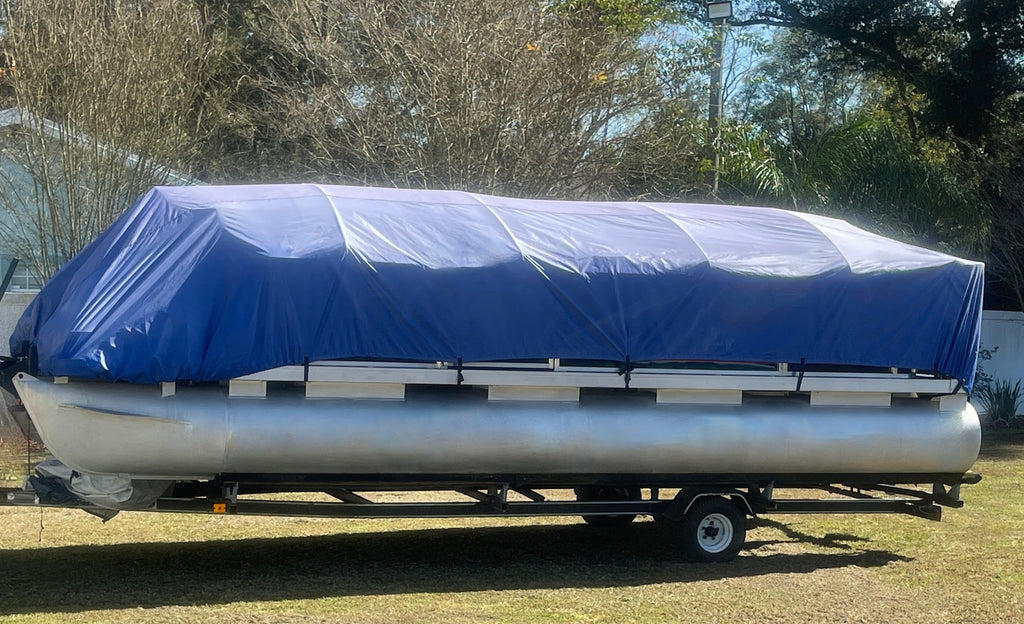 Pontoon Boat Canvas Solution with 9" Rise U6574