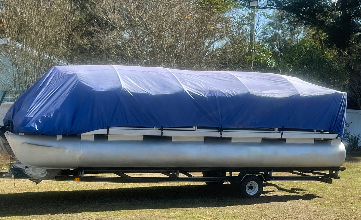 Pontoon Boat Canvas Solution with 9" Rise U6574