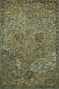Dark Green Tobacco 9'3 x 13' Rug P311862