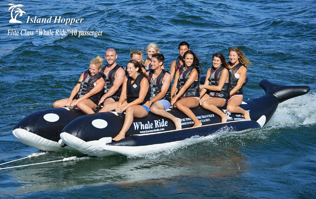 18' Inflatable 10 Person Banana Water Sled N801
