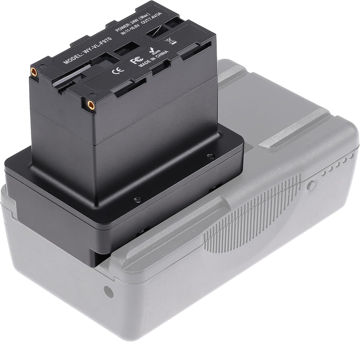 V-Mount D-tap Battery Plate Adapter to NP-F Battery Power Adapter B3412