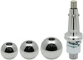 Trailer Hitch Ball, 8,000lbs. Capacity, 1 in. Shank, Chrome D885484