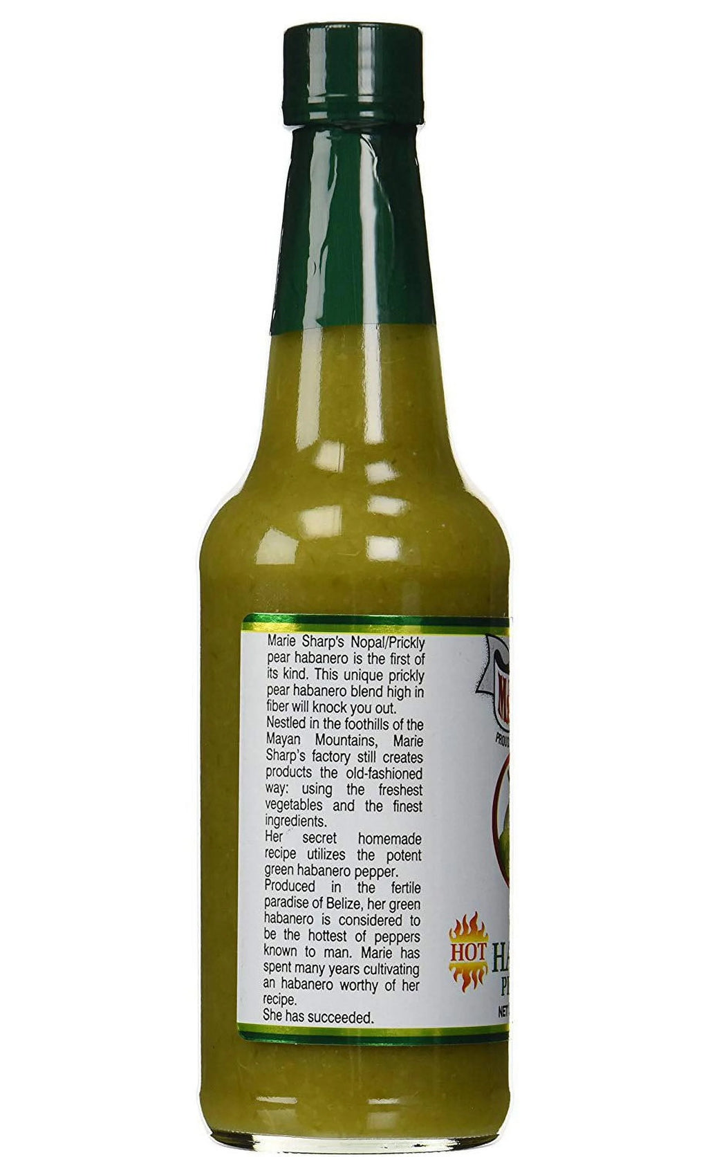 Nopal Green Habanero Pepper Sauce, 10 oz, Pack of 2 D226