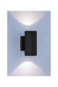 Black 2-Light LED Outdoor Sconce D8696