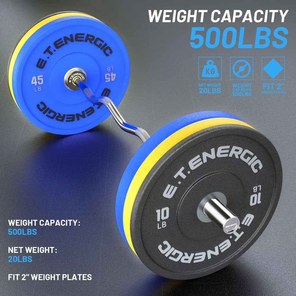 47" Olympic Curl Bar 500 lb Capacity S87768