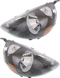 Black Halogen Headlight Set J1756