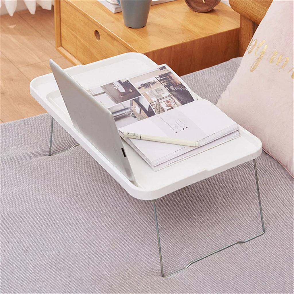 Bed With Laptop Table Folding Table V2501