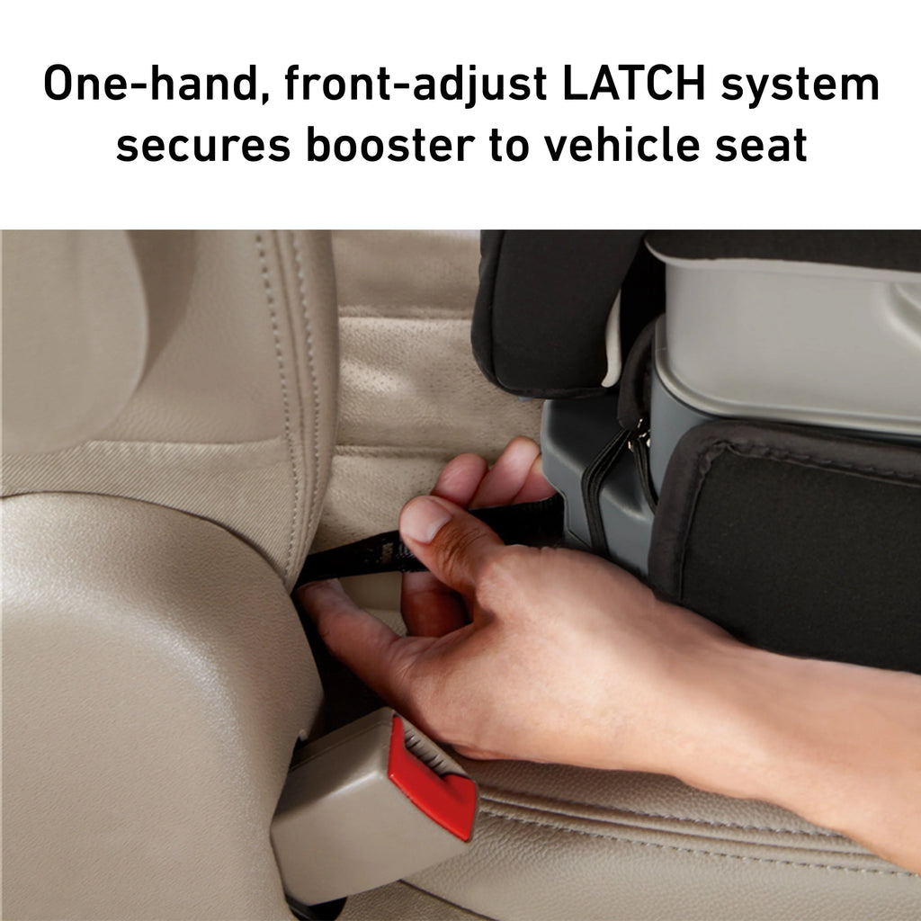 Highback Forward Facing Booster Car Seat with Latch System N966