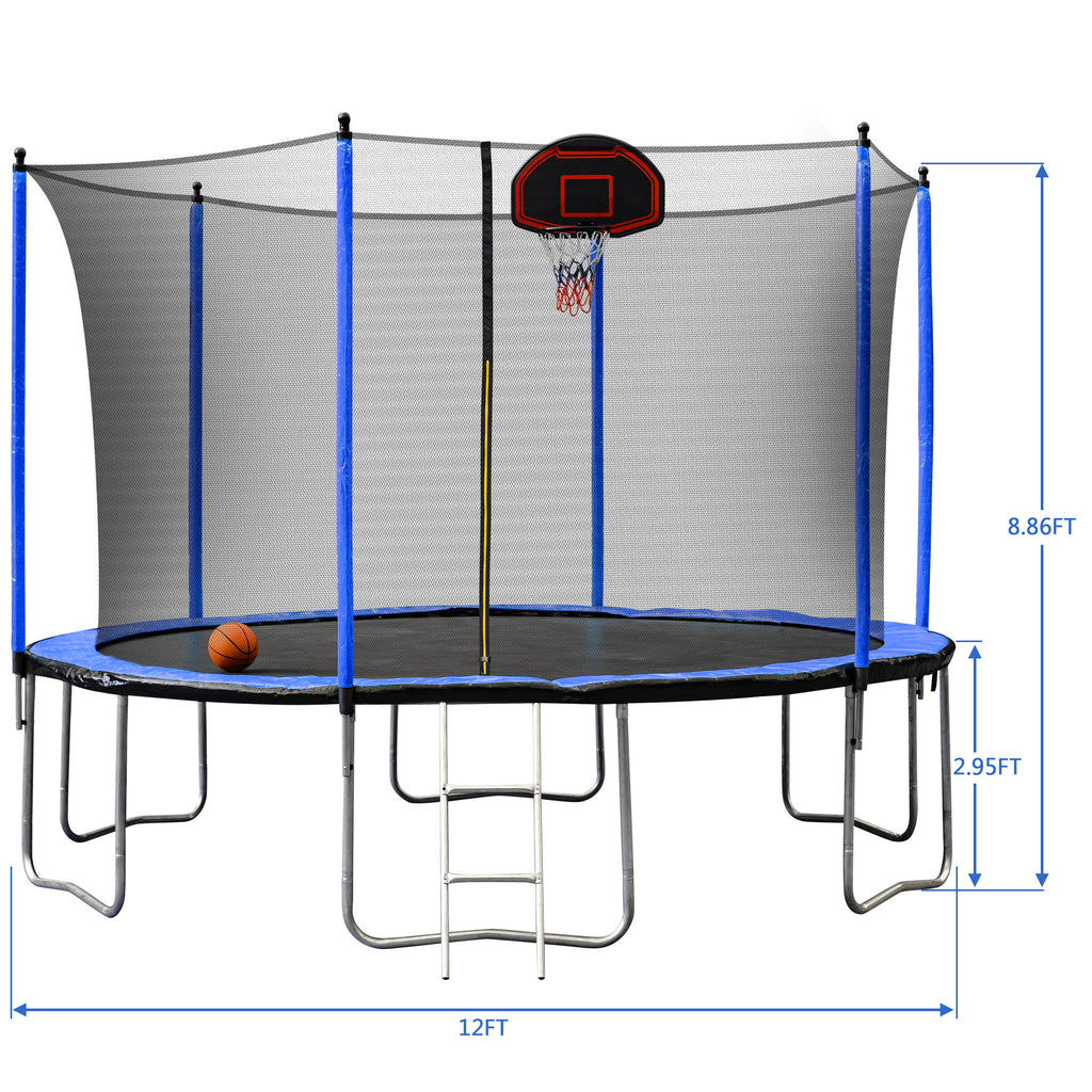 Blue Trampoline L216