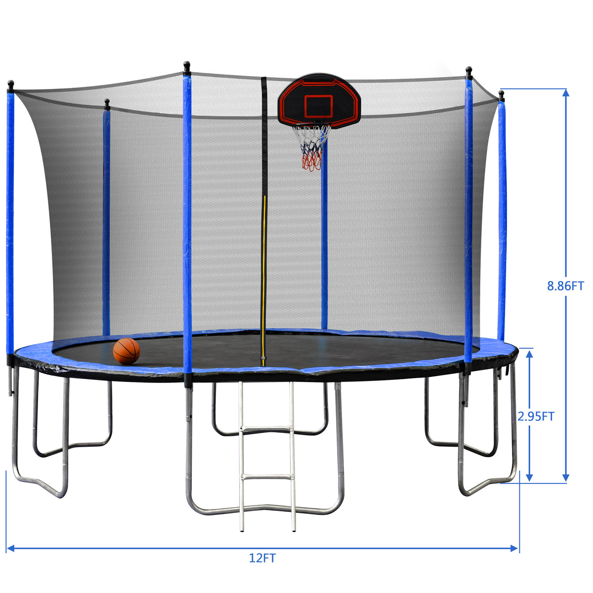 Blue Trampoline L216