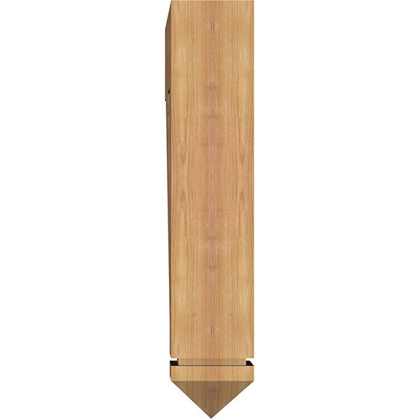5 1/2x22W x 28x22D x 28x22H Western Red Cedar Bracket H795