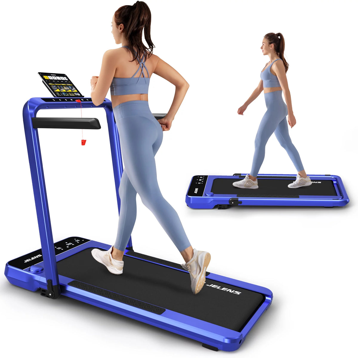 2 in 1 Incline Treadmill Walking Pad F989
