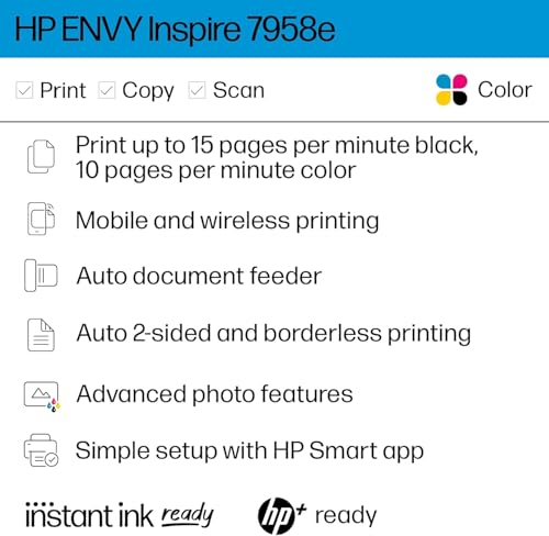 Wireless All-in-One Color Inkjet Printer S3408