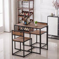 3-Piece Dining Table and 2 Chair Set U443