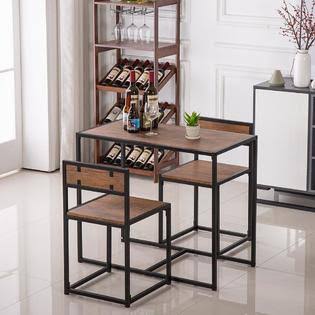 3-Piece Dining Table and 2 Chair Set U443