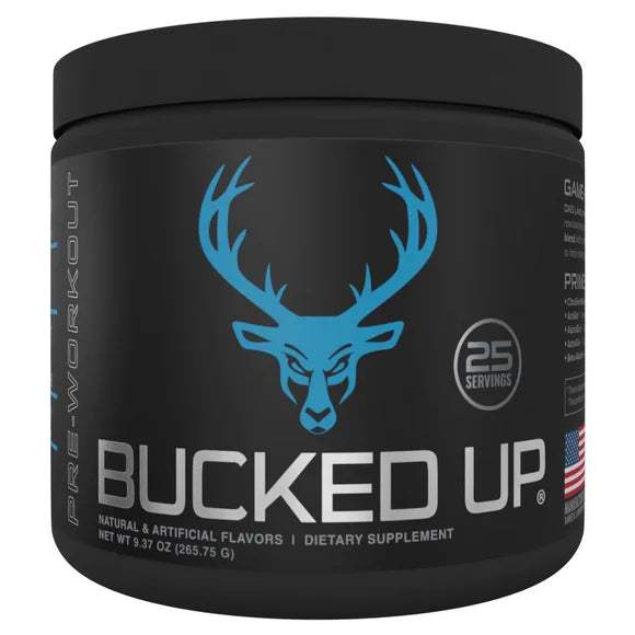 Blue Raz Pre-Workout Powder with Vitamin B12 & 200mg Caffeine, 25 Servings N11794