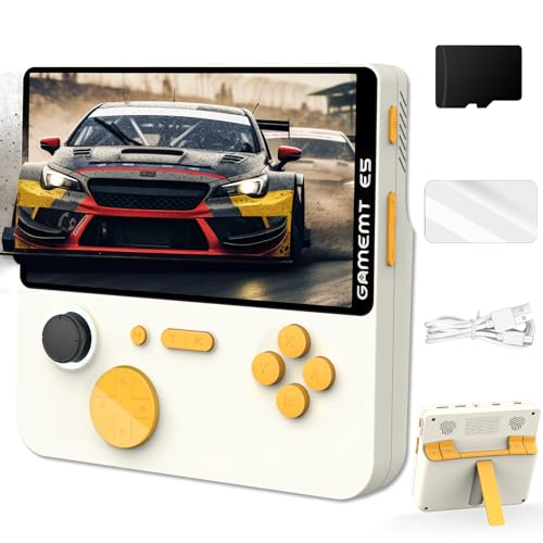 Black Handheld Retro Game Console with 64G 15000+ Games E688