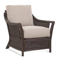 32x22 Wide Armchair Green and Blue Stripe G835