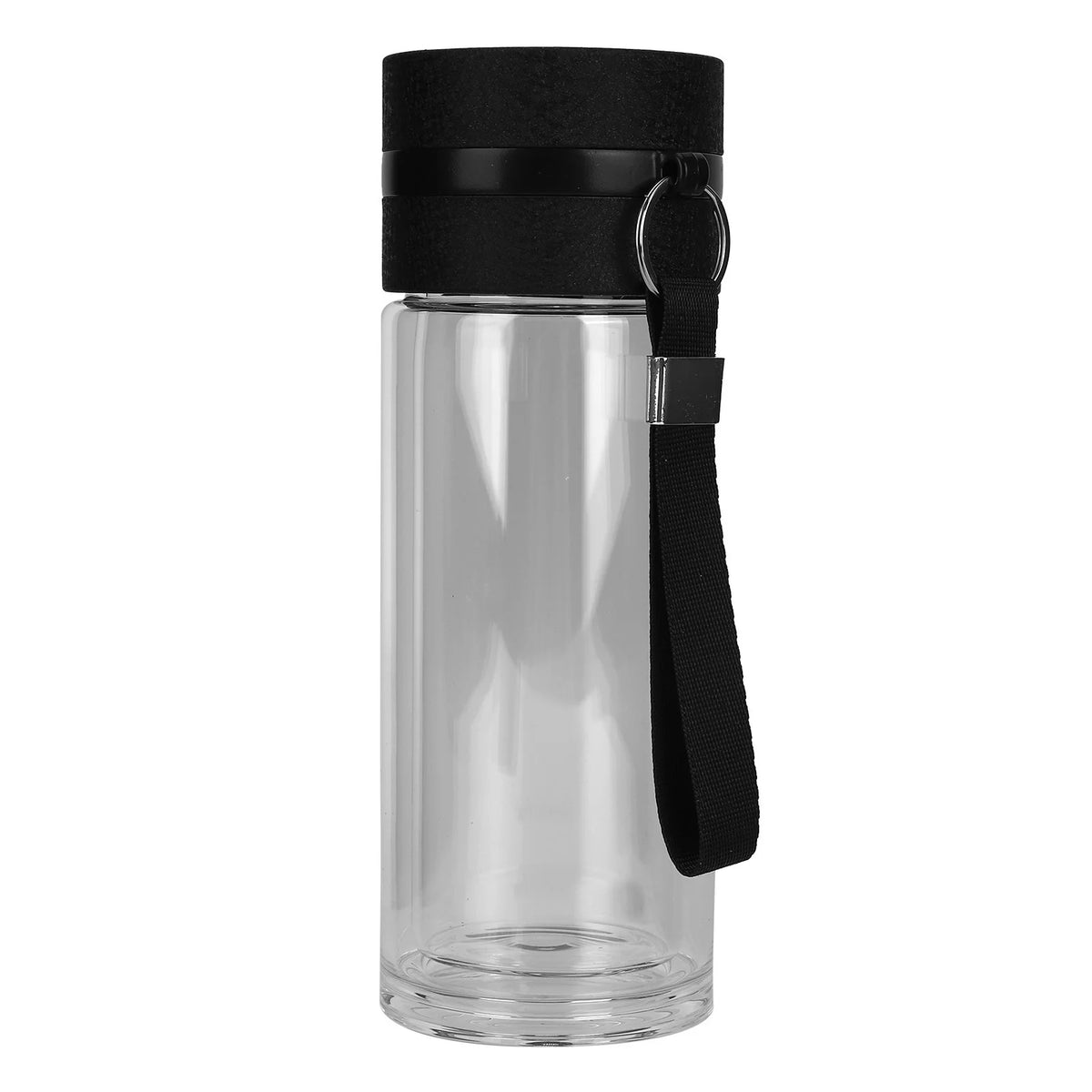 Double Walled Glass Tea Infuser Bottle B21143