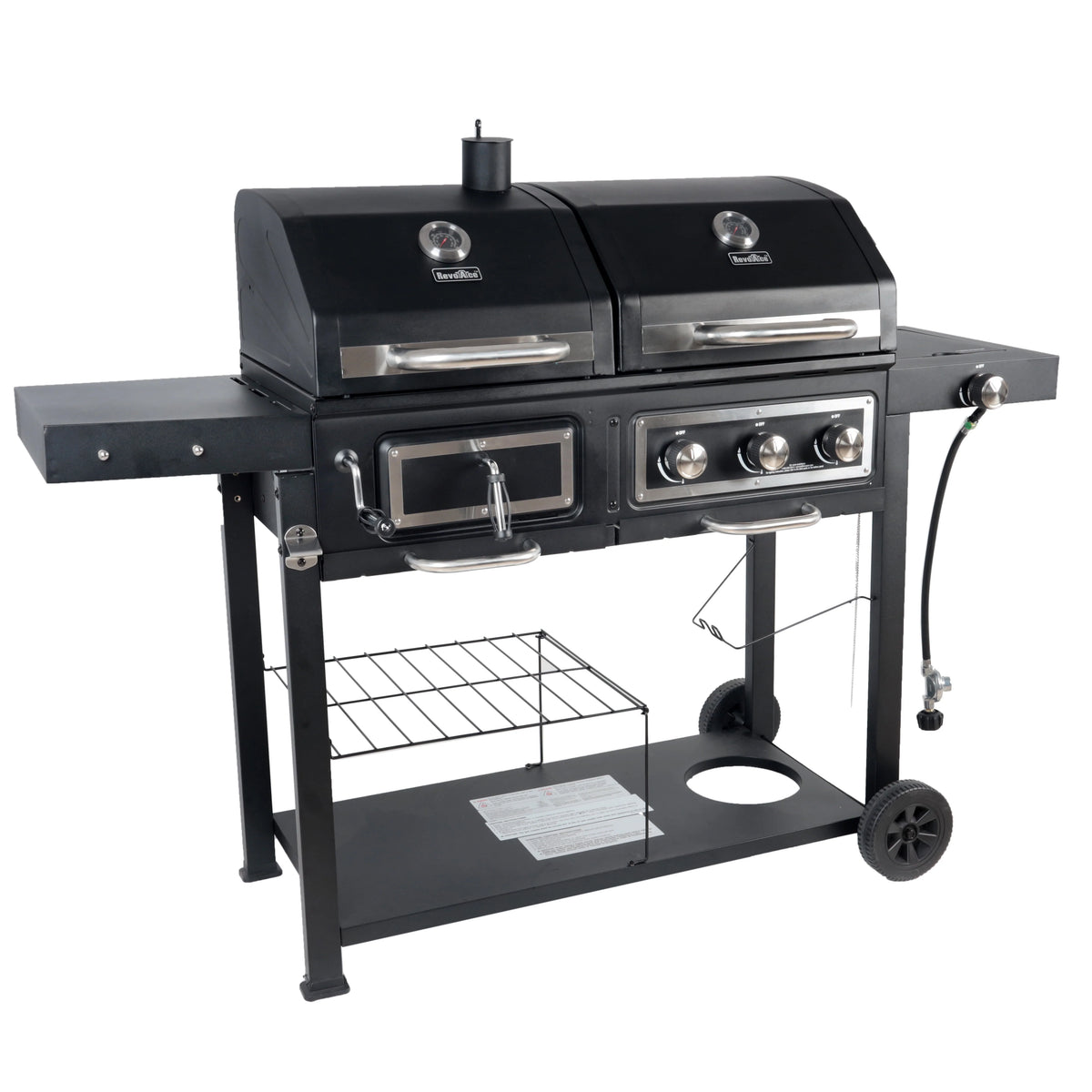 Dual Fuel Gas & Charcoal Combo Grill N3217