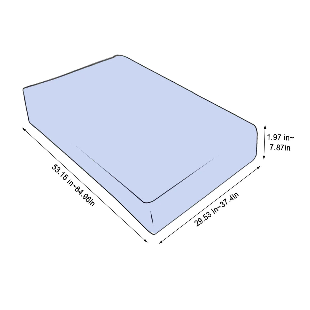 High Elastic Non Slip Polyester Sofa Cover T263